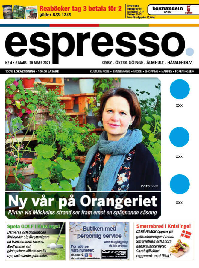 Espressos lokala gratistidningar