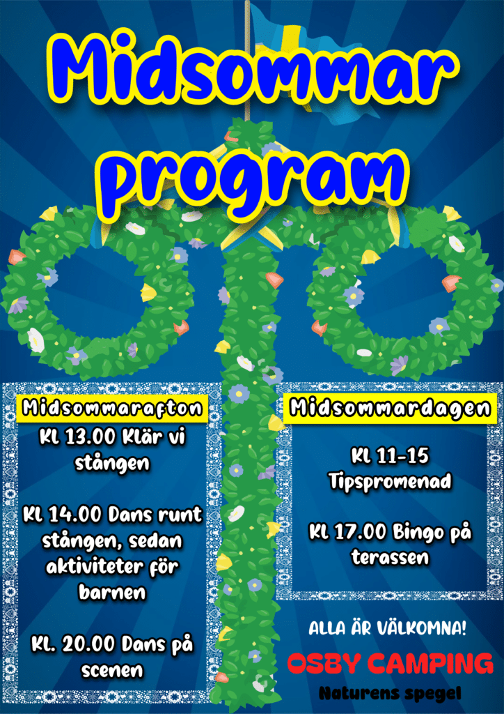 midsommarprogramm 2026
